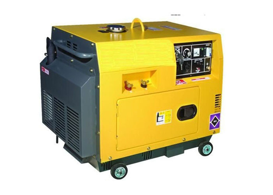 7kva kleine portierbare Generatoren, portierbare Generator-Dieselluft der Maschinen-3000rpm/3600rpm abgekühlt